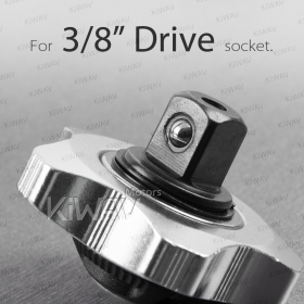 Quick finger ratchet 3/8 aluminum handle