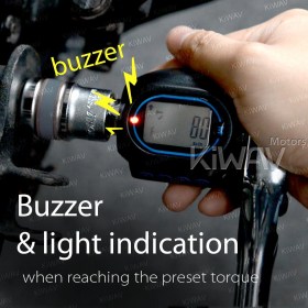 Digital torque adapter for 1/2 inch drive