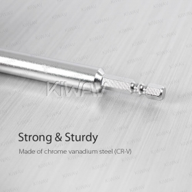 1/4"電動ドリル用3/8"ソケットアダプター　200mm二段首振りエクステンションバー付き