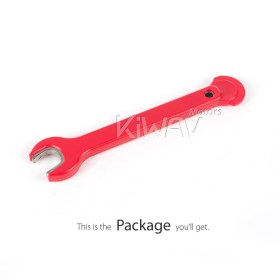 10mm battery terminal insulated wrench red