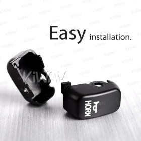 switch caps black 6 pcs black compatible with Harley Davidson 96up XL