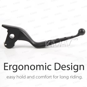 brake & clutch levers black compatible with Harley Davidson '14-'16 Touring models EDGE CUT TYPE B
