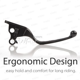brake & clutch levers black compatible with Harley '08-'13 Touring & '14- Trike models EDGE CUT TYPE A