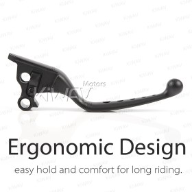 brake & clutch levers black compatible with Harley '08-'13 Touring & '14- Trike models EDGE CUT TYPE C