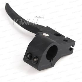 Hydraulic brake & cable clutch hand control black