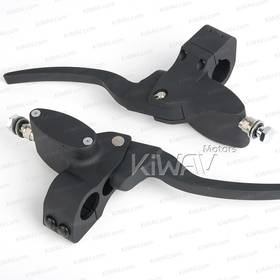 Hydraulic clutch & brake hand control black