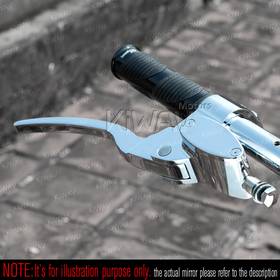 Hydraulic clutch & brake hand control chrome