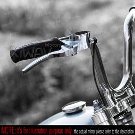 Hydraulic clutch & brake hand control chrome