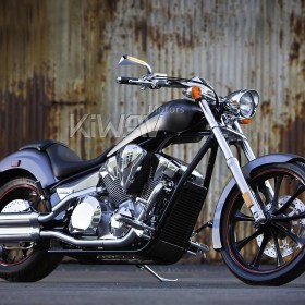 LED付きバイクミラー　アックス　クロム　10mm正ネジ　バイク　に汎用