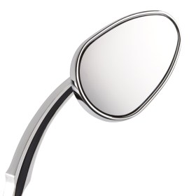 Arrow chrome LED mirrors compatible with Harley Davidson running light+indicator