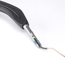Flash black LED mirrors compatible with Harley Davidson running light+indicator