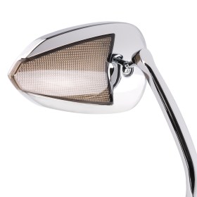 Flash chrome LED mirrors compatible with Harley Davidson running light+indicator