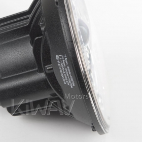 LED headlight 7 inch H6024 chrome reflector for car