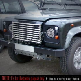 LED headlight 7 inch H6024 chrome reflector for car