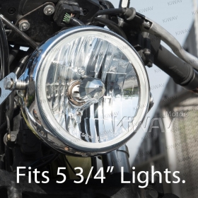 5-3/4 inch SAE headlight unit