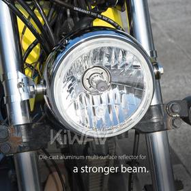 5-3/4 inch ECE LHD with position light headlight lens unit