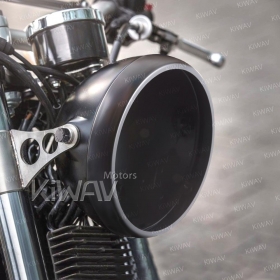 5-3/4 inch side mount headlight bucket black