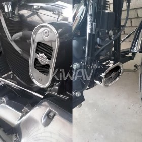 Aluminum mesh black