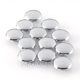 Bolt caps M8 chrome 6 pieces