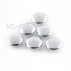 Bolt caps M8 chrome 6 pieces