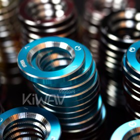 CNC Anodizing Aluminum Alloy 6061 steering lock trim blue for Vespa LX S ET4 GTS GTV