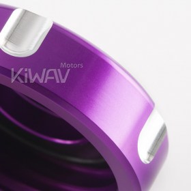 Piaggio Vespa Aprilia CNC Anodizing Aluminum Alloy 6061 Gasoline Fuel Cap Purple