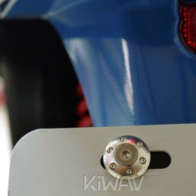 Vespa CNC Anodizing Aluminum Alloy 6061 5mm flat head trim washer