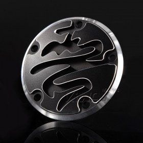 CNC Calligraphy contrast cut 5 hole point cover for Harley 1999-2017 TWIN CAM