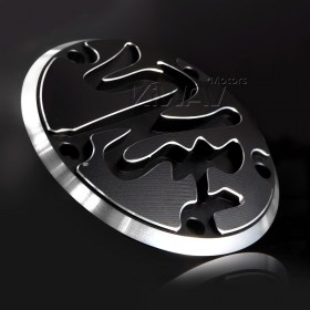 CNC Calligraphy contrast cut 5 hole point cover for Harley 1999-2017 TWIN CAM