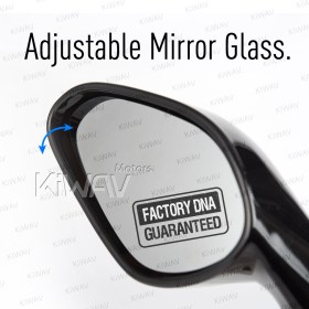 Pair of Mirrors FA-46 compatible with MV Agusta F4 1000R