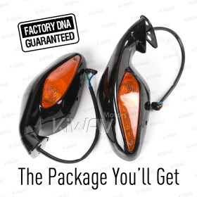 Pair of Mirrors FA-46 compatible with MV Agusta F4 1000R