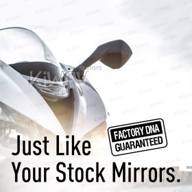 OEM replacement mirror FA-936 compatible with Triumph DAYTONA left hand