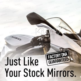 OEM replacement mirror FA-936 compatible with Triumph DAYTONA 675 13-18 right hand