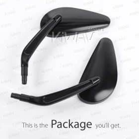OEM replacement mirrors black compatible with Triumph cruisers a pair