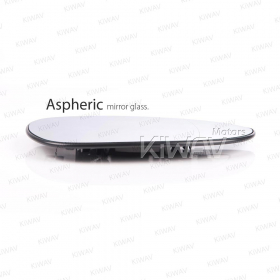 aftermarket OEM replacement side mirror aspheric glass RH heated compatible with Ford B-Max 2012-2019 / Fiesta 2008-2017