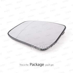 aftermarket OEM replacement side mirror aspheric glass LH heated compatible with Ford Focus 2007- / Mondeo 2007-2015
