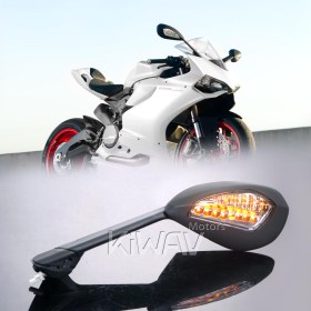 OEM replacement mirror FD-939-2 compatible with compatible with Ducati Panigale 899 1199 left hand