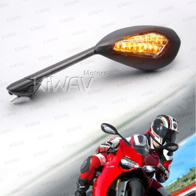OEM replacement mirror FD-939-2 compatible with compatible with Ducati Panigale 899 1199 left hand