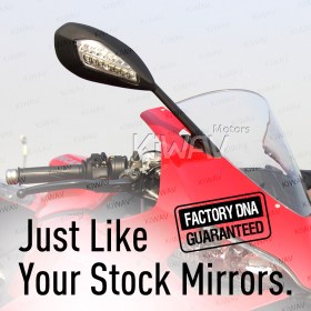 OEM replacement mirror FD-939 compatible with compatible with Ducati Panigale 1199 right hand