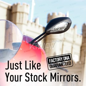 OEM replacement mirror FD-981 compatible with Ducati Panigale 1299 left hand