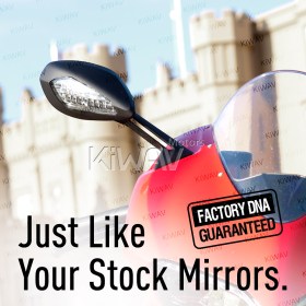 OEM replacement mirror FD-981 compatible with Ducati Panigale 1299 right hand
