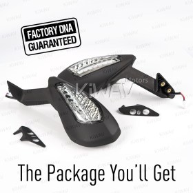 OEM replacement mirrors FD-981 compatible with Ducati Panigale 1299 a pair