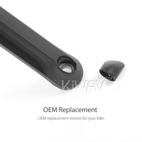OEM replacement mirrors a pair compatible for Ducati Multistrada 1200 2015~2017