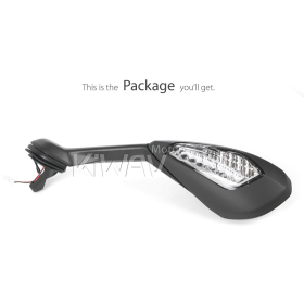OEM replacement mirror FD928-5M for Ducati Super Sport '17- left hand