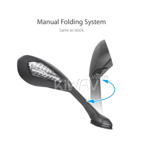 OEM replacement mirror FD928-5M for Ducati Super Sport '17- right hand