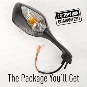 OEM replacement mirror FH-300 compatible with Honda CBR1000RR right hand