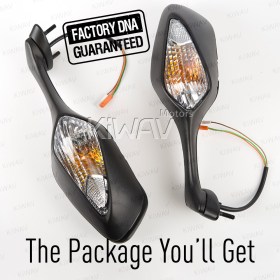 OEM replacement mirrors FH-300 compatible with Honda CBR1000RR a pair