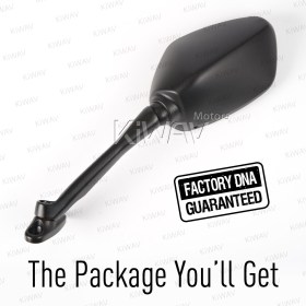 OEM replacement mirror FH-982 compatible with Honda CBR 300R 14'-16' left hand
