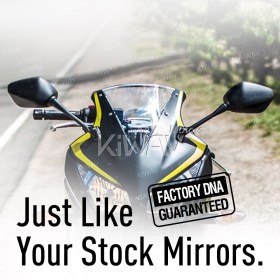 OEM replacement mirrors FH-982 compatible with Honda CBR 300R 14'-16' a pair