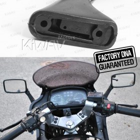 左側補修用ミラー　FK172　カワサキ　Kawasaki Ninja 600/1000 EX500に適用　黒\